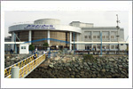 Passenger`s terminal in Shahid Haghani marine port 